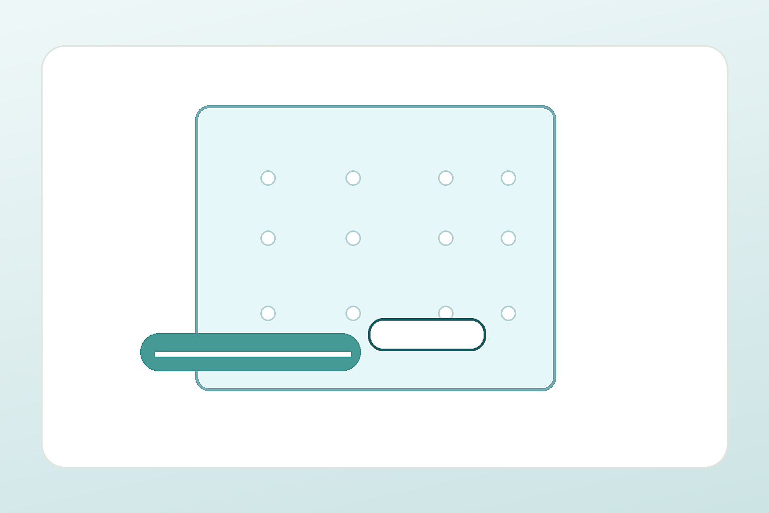 Handheld squeegee for shower glass and tile